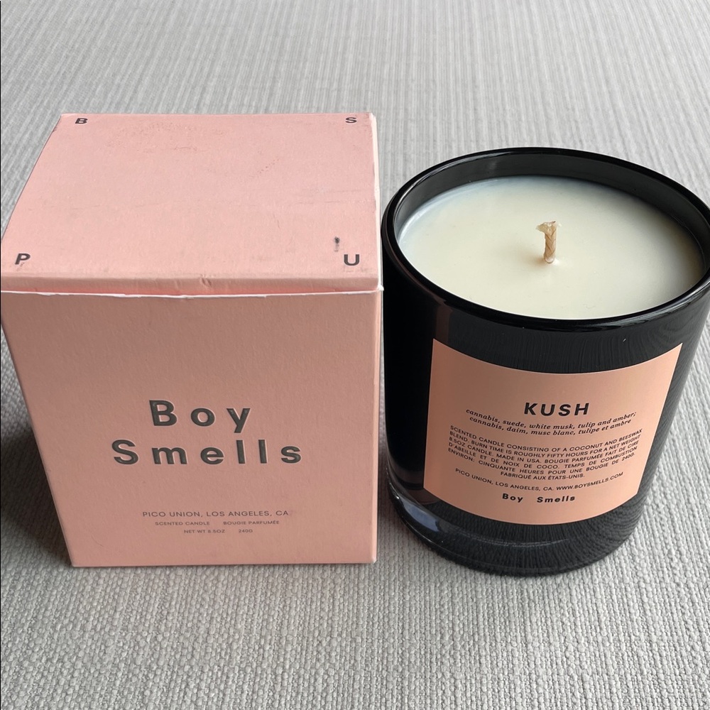 Boy Smells Kush Scented Candle 8.5oz new in box original rare - Picture 9 of 16